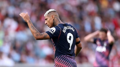 Tottenham striker Richarlison saw a move to Everton collapse on Tuesday. Getty Images