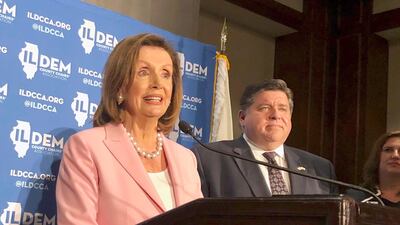 US House Speaker Nancy Pelosi says there is no chance of Congress approving a US-UK trade agreement if Brexit undermines the Good Friday peace agreement. AP