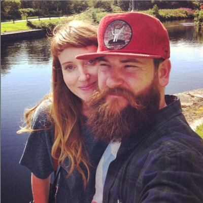 Stef Burgon, who met her husband in Dubai, first moved to Dubai 10 years ago. Courtesy Stef Burgon and Simon Hunt