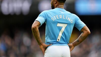 Raheem Sterling of Manchester City. AFP