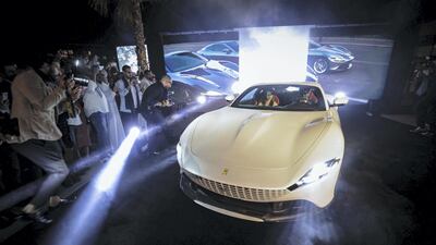 Photographers move in to get some early shots.