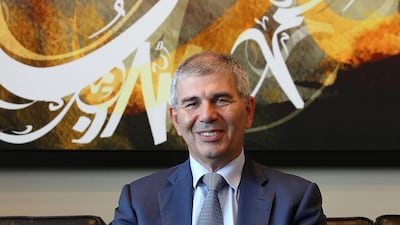 Dubai businessman Patrick Chalhoub, sees need for greater corporate governance after the collapse of private equity firm Abraaj. Pawan Singh / The National.