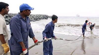 There are 16 fire-optic cables in the Red Sea. Damage to underwater cables can disrupt internet services. Reuters