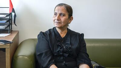 Alya Al Meheri, 71, lost 28kg after undergoing bariatric surgery. Khushnum Bhandari/ The National