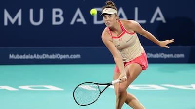 Linda Noskova in action.