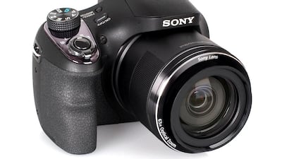 The Sony Cyber-shot DSC-H400. Courtesy Sony