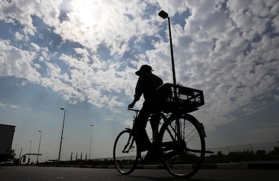 Cyclists are awaiting further clarity on the rules. Pawan Singh / The National