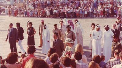 The visit would last three days, beginning with a tour of the city, including the Corniche Hospital and a stop at the British School Al Khubairat.