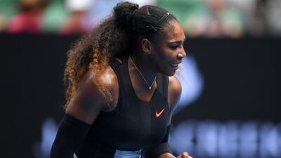 Serena Williams will return to the world No 1 ranking if she wins the Australian Open title. Kukas Coch / EPA