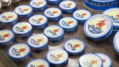 Petrossian caviar at the store in Dubai Mall. Antonie Robertson / The National