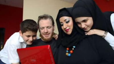 Mother-of-three Zaibun Nisa Butt, her husband Kyle and their children Juwayria, 13, and Al-Layth, 11, scan travel websites before their coming holiday. "You don't tend to find halal hotels much," she says.