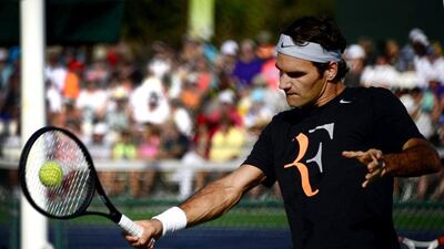 Roger Federer is at the BNP Paribas Open coming off a victory at the Dubai Duty Free Tennis Championship. Paul Buck /EPA