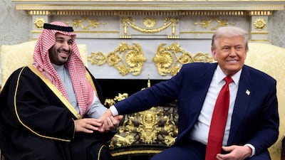 Saudi Crown Prince Mohammed bin Salman and US President Donald Trump see an alignment in their visions for the Middle East. Reuters
