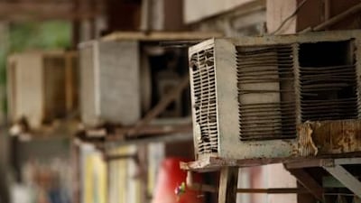 Dirty air conditioners contribute to an illness known as Red Death, seen at Al Falah Street and Airport Road in Abu Dhabi.