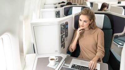 Cathay Pacific's new business class cabin. Photo courtesy Cathay Pacific