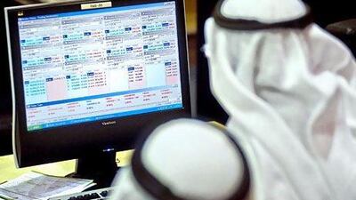 The Dubai Financial Market General Index slipped 0.1 per cent, closing at 1,691.82 points. Charles Crowell for The National