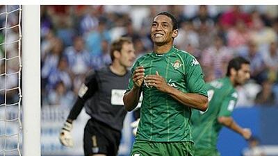 The Brazilian striker Ricardo Oliveira believes he has made the right decision for himself and his former club, Real Betis.