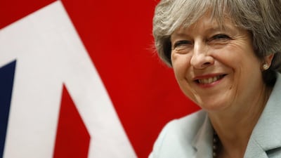 Theresa May, the British premier, has warned about Russian meddling and espionage. / AFP PHOTO / CHRISTIAN HARTMANN