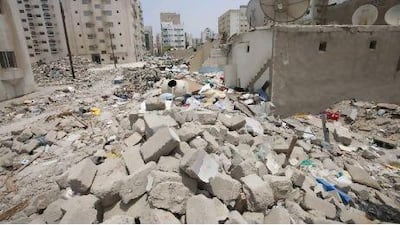 Promise of things to come: demolished buildings in Al Nabba area of Sharjah.