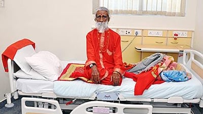 Prahlad Jani claims he was blessed by a goddess at a young age, which gave him special powers.