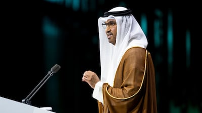 Dr Sultan Al Jaber, Minister of Industry and Advanced Technology, has said the strike on Barakah was a terrorist attack. Photo: UAE Presidential Court