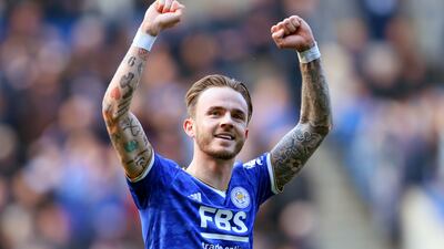 =11) James Maddison (Leicester City) 12 goals in 35 games. Getty