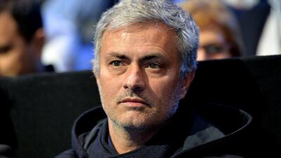 Chelsea manager Jose Mourinho has his side atop the Premier League table after 11 matches this Premier League season. Glyn Kirk / AFP