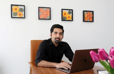 Omar Farooqui, founder of Coded Minds, is employing teachers under 25 to train children in coding. Pawan Singh / The National
