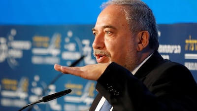 Israeli Defence Minister Avigdor Lieberman. Reuters