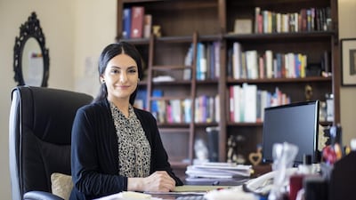 Child psychologist Madeeha Afridi. Reem Mohammed / The National