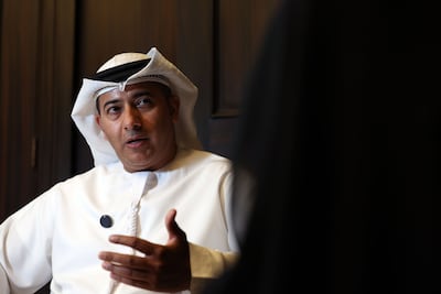 Hamad Al Kaabi spoke of the gravity of the attack on the Barakah Nuclear Power Plant. Chris Whiteoak / The National