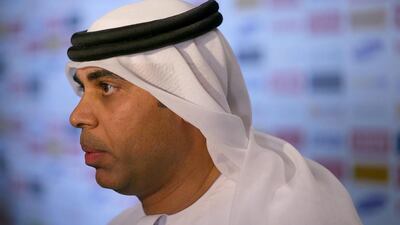 The UAE coach Mahdi Ali, speaking at the Asian Cup draw ceremony, said he preferred not to have three Gulf nations in the same group. Joosep Martinson / Getty Images