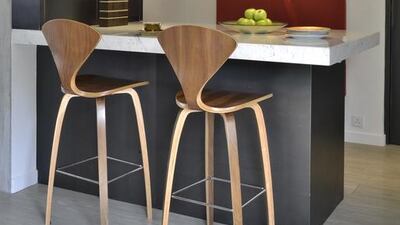 The open, airy breakfast bar. Styling by Soraya Froissart; photo by Edgar Tapan