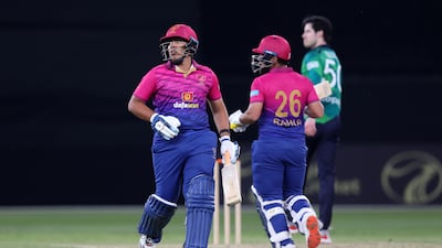 UAE's Alishan Sharafu will be appearing in his second T20 World Cup. Chris Whiteoak / The National