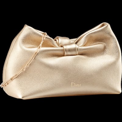 The Dior Bow Bag by Jonathan Anderson is part of the Ramadan collection. Photo: Dior