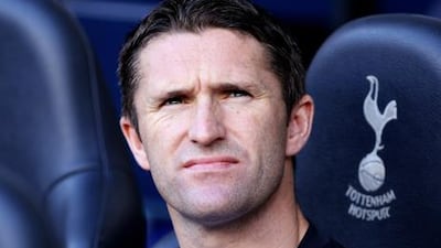 Robbie Keane is training with Tottenham during the MLS off-season.