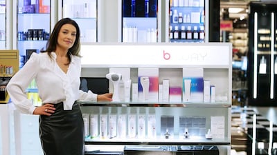 Anna Gedman, the founder of Beauty Solutions, says newness has always been key in the Middle East. Pawan Singh / The National