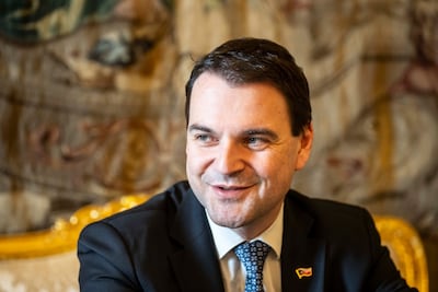 The Czech Foreign Minister, Petr Macinka. Bloomberg