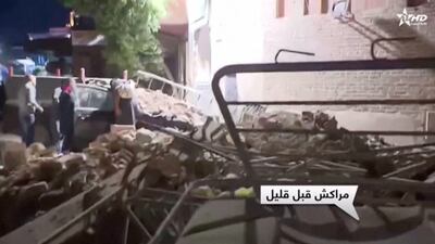 Earthquake damage in Morocco. Reuters