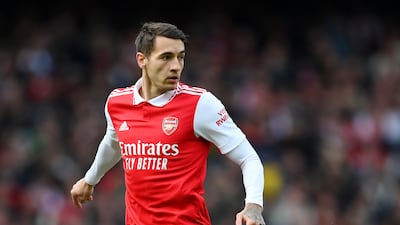 Jakub Kiwior (On for Gabriel 86') N/A. Getty