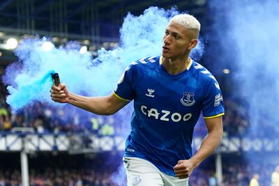 Richarlison was a major factor in Everton's survival last season but was was sold last summer to Tottenham. AP
