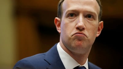 Facebook chief executive Mark Zuckerberg’s wealth has plummeted on the back of a share slide. Photo: Reuters