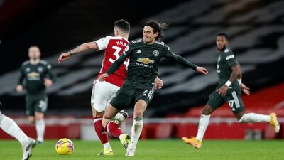 Edinson Cavani - 5. Frustrated. With himself, his team and the match because he’s a winner, but Arsenal’s recent record against United is impressive and they’d picked up 16 points from 18 games. Shot just wide after 58 minutes and with a bicycle kick after 89 at the end of a disappointing week for United. They were big chances for a big name striker. PA