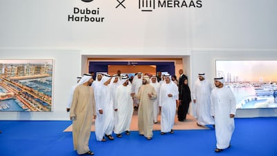 Sheikh Mohammed bin Rashid visited the Dubai International Boat Show.