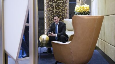 Peter Baumgartner, chief executive, said: “Our new First Class Lounge & Spa is the jewel in the crown of our new lounge offerings worldwide and represents the best of our home city of Abu Dhabi. It is a showcase of intelligent product design, innovation, and superlative hospitality and service. Christopher Pike / The National