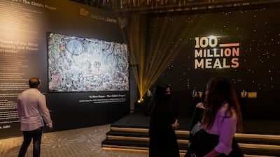 All funds go towards a drive to feed people in 30 countries this Ramadan. Antonie Robertson / The National