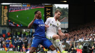 Yerry Mina - 7: Ignoring his theatrics with Bamford, the Colombian looked Everton’s most assured defender. A crucial block in the last second stopped the Leeds striker from snatching all three points. Reuters