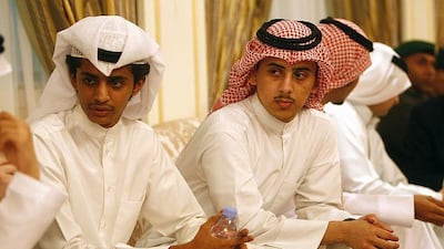 The Kuwaitis Hamad Mohamed Mahdi al Agami and Bandar Hathal Musen al Harbi are adapting to life at Zayed University after arriving as part of its first group of foreign students.