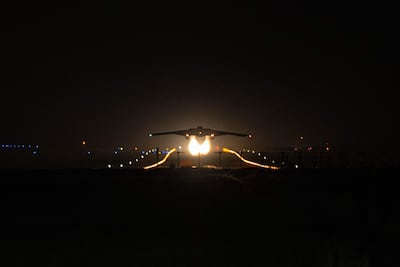 A B-2 Spirit stealth bomber takes off from Whiteman Air Force base, Missouri, on June 20, 2025, to support Operation 'Midnight Hammer' against Iran. Photo: US Air Force