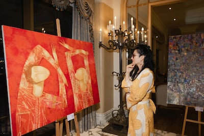 Dreams of Spring is on display at Al Habtoor Palace until May 31. Photo: Andakulova Gallery